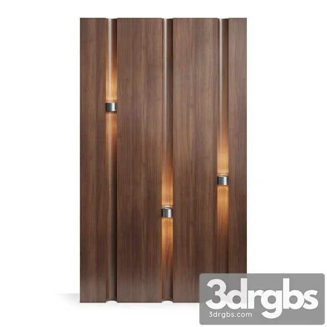 Store 54 Wall Panels Lux 3D Model Free