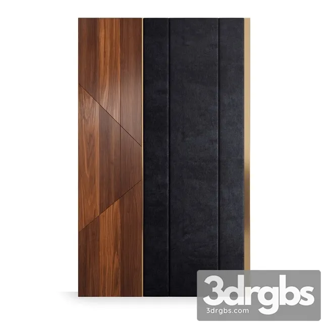Store 54 Wall Panels Shadow 3D Model Free
