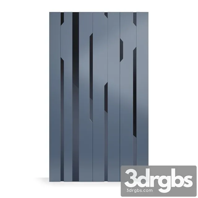 Store 54 Wall Panels Utopia 3D Model Free