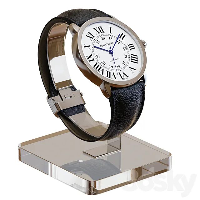 Store Display _ Cartier _ Wristwatch Ronde 01 3DModel