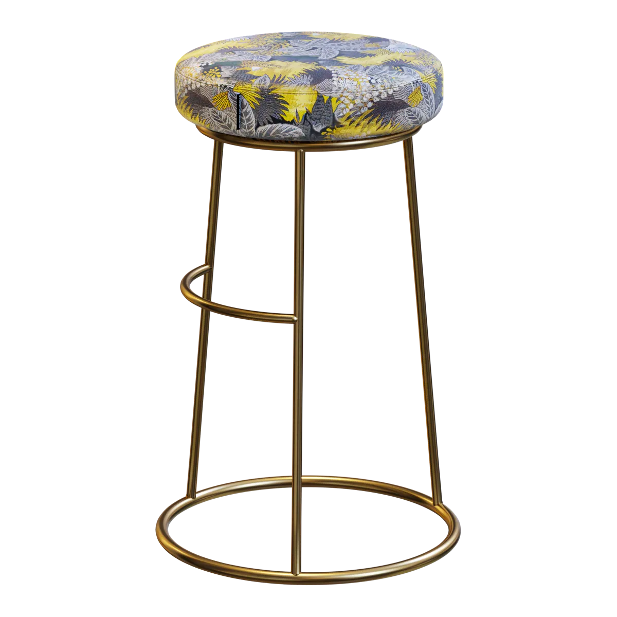 StoreForHome - Austin Tropical bar chair 3D Model