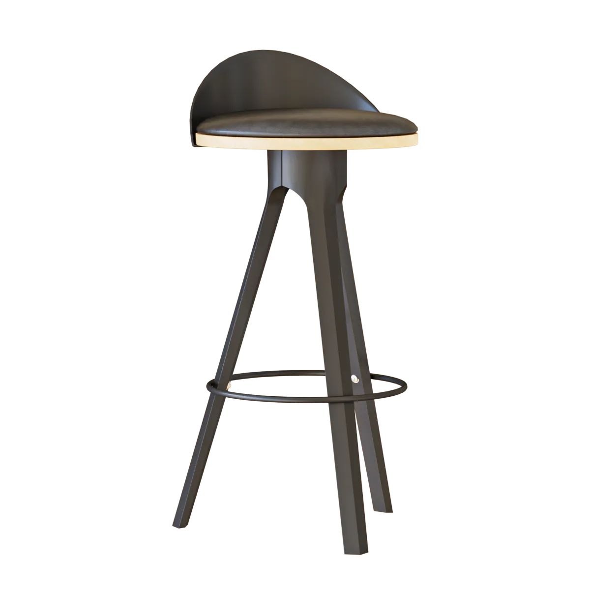 StoreForHome - Trio bar chair 3D Model