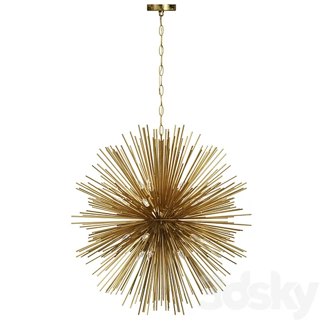 Strada Medium Round Chandelier 3DModel