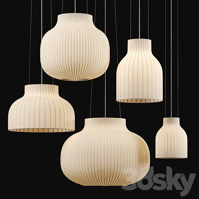 Strand Collection by Muuto 3D Model