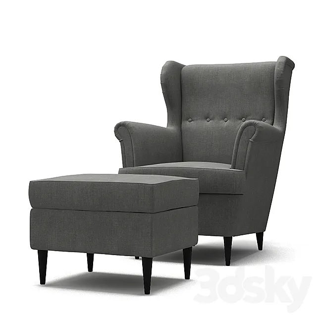 Strandmon IKEA 3D Model