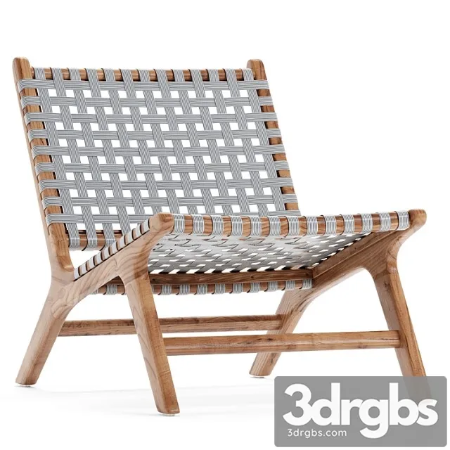 Strap girona outdoor accent chairs