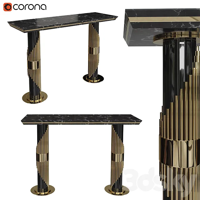 Streamline console 3D Model