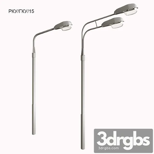 Strees light 15 3D Model Free