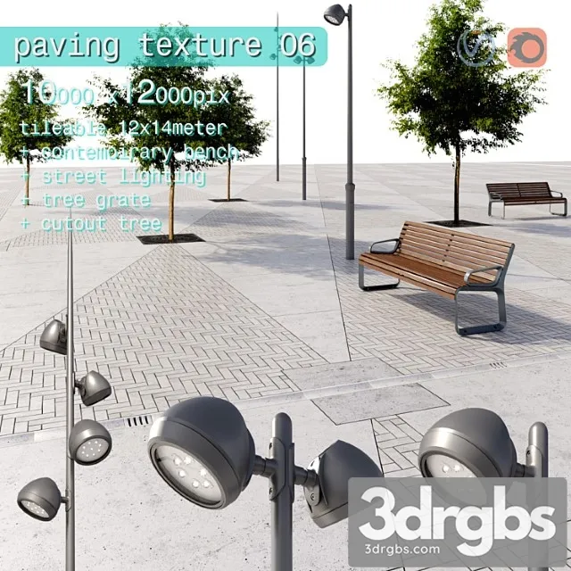 Street Furniture 06 3D Model Free