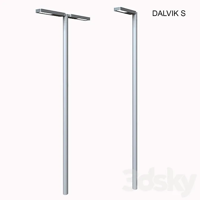 street lamp Hess DALVIK 3D Model
