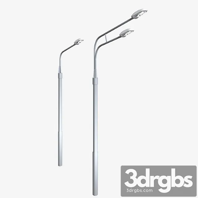Street lamp zhku 01-70 3D Model Free