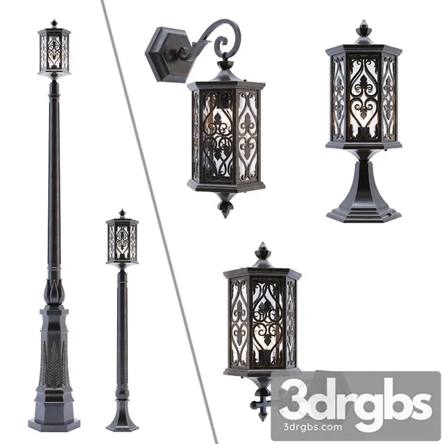 Street Light Maytoni Series 3D Model Free