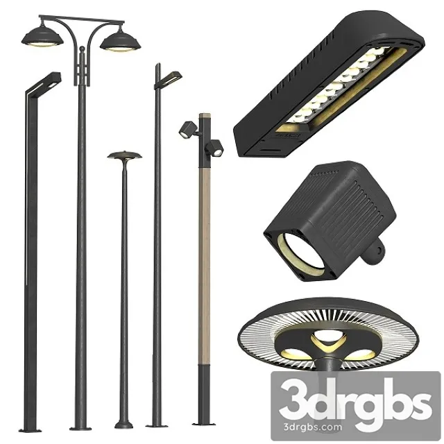 Street Lights Archimet 3D Model Free