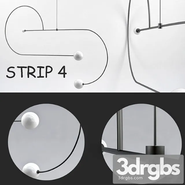 Strip 4 3D Model Free