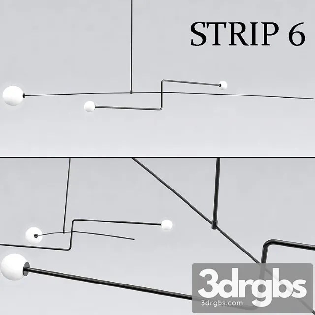 Strip 6 3D Model Free