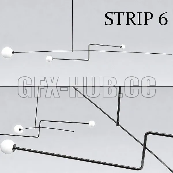 Strip 6 3D Model
