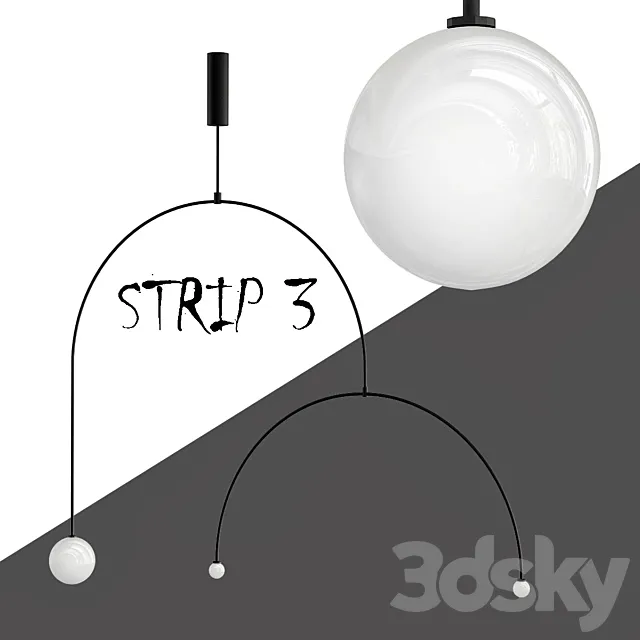 Strip_3 3D Model