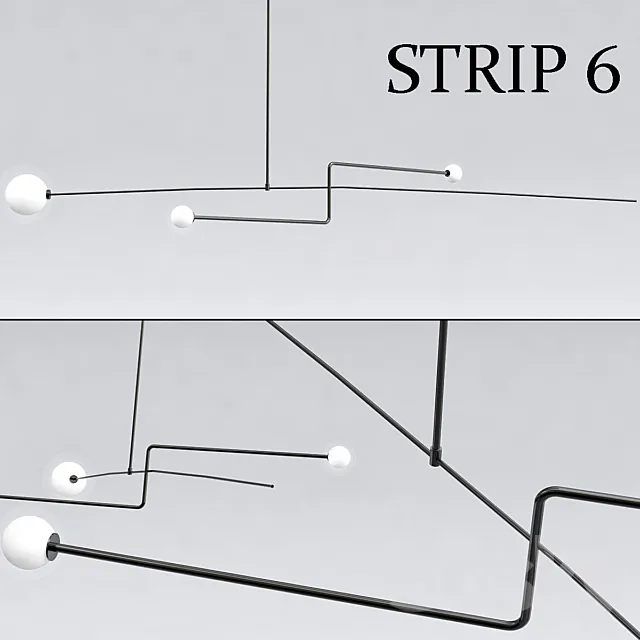Strip_6 3D Model