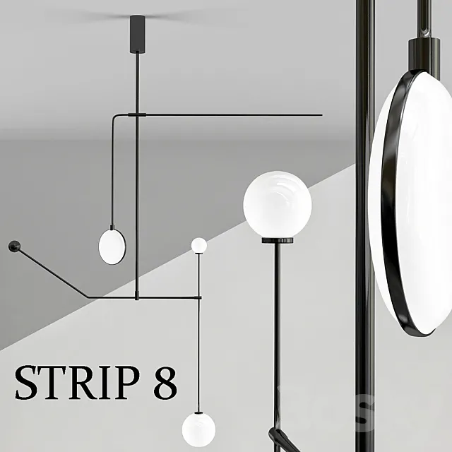 Strip_8 3D Model