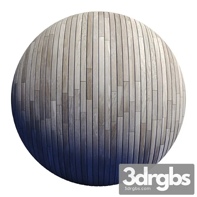Striped Wood Light Panels H Pbr 4k 2 Mats 3D Model Free
