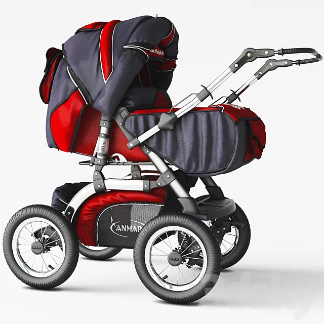 Stroller for children ANMAR 3DModel