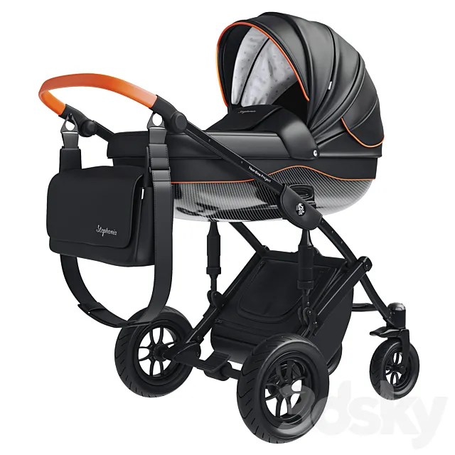 Stroller Noordline Stephania Style 3D Model