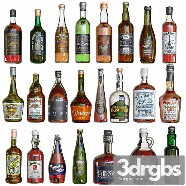 Strongalcohol-68 3D Model Free