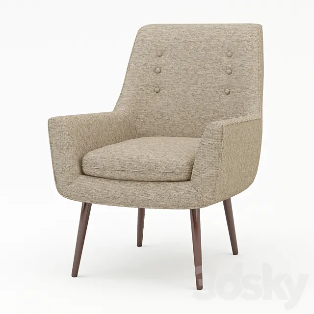 Structube Claire Armchairs 3DModel