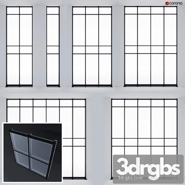 Structural glazing 1 3D Model Free