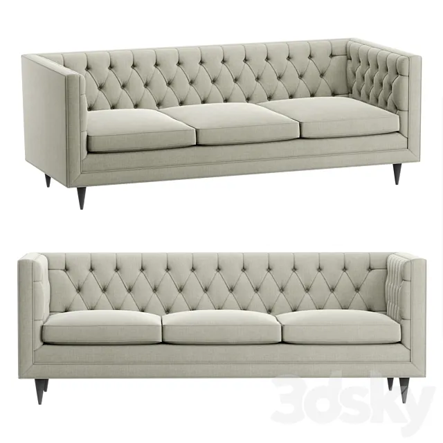 Stuart Scott - The tux lux sofa 3D Model