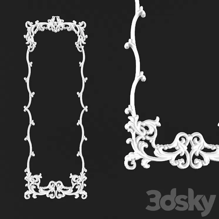 Stucco wall 3D Model