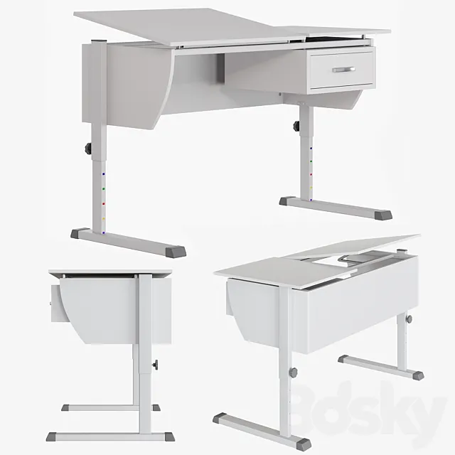 Student table Posture 120 Hoff 3DModel