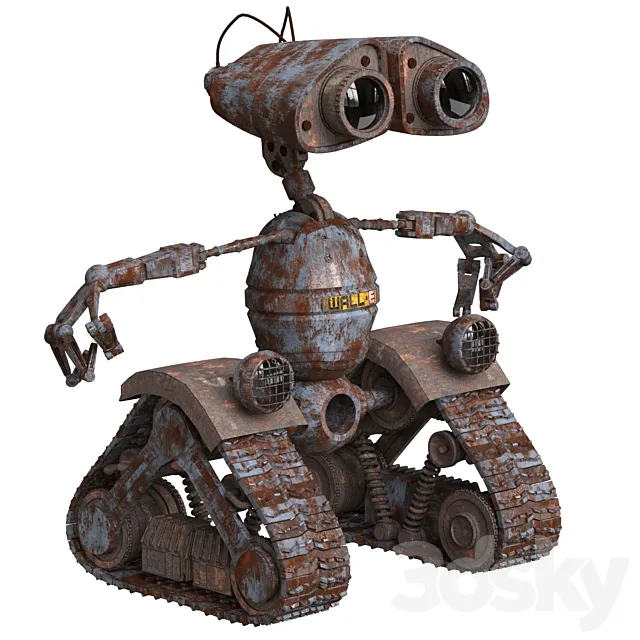 student wall e 3D Model