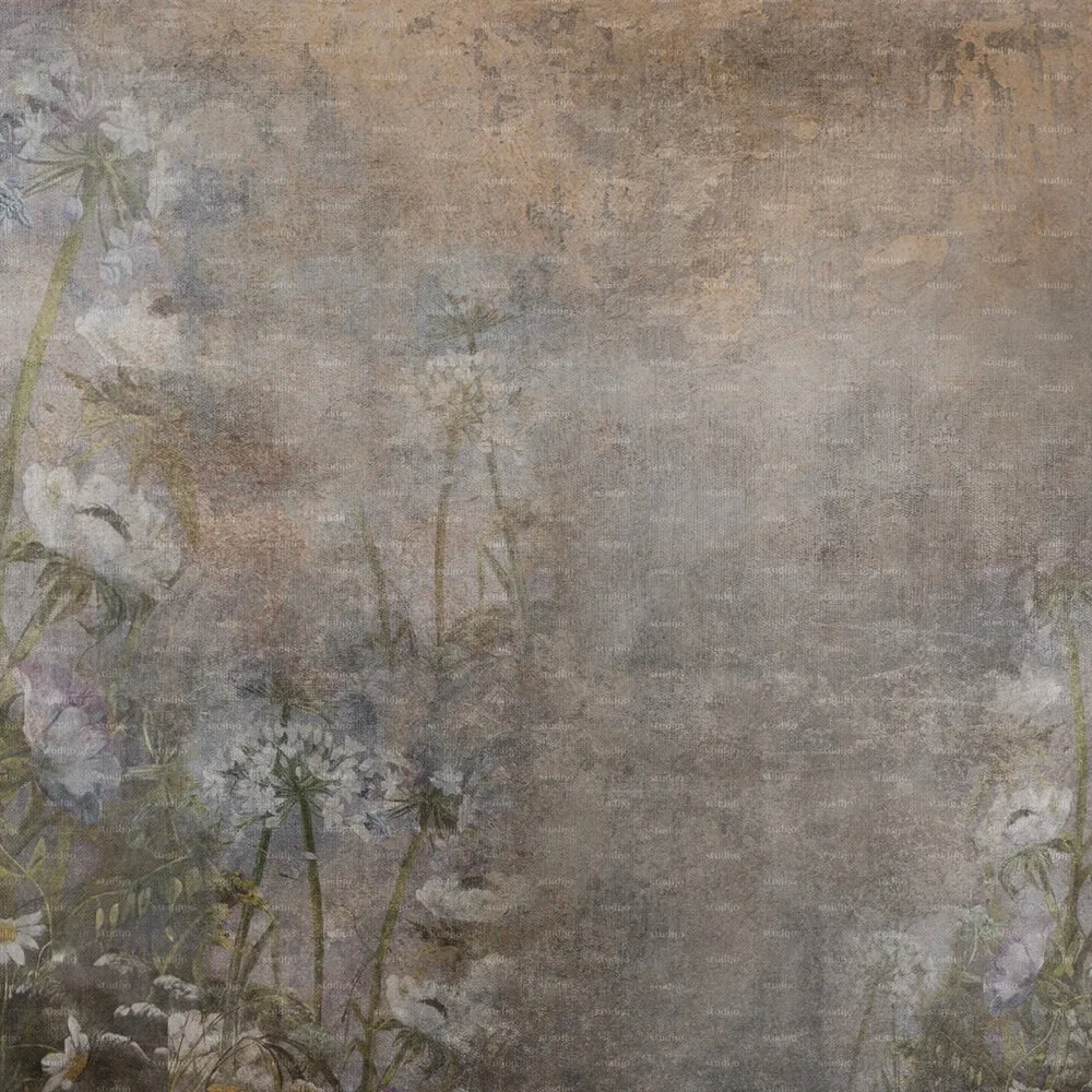 Studijo Wallart - Wallpaper Field flowers 3D Model