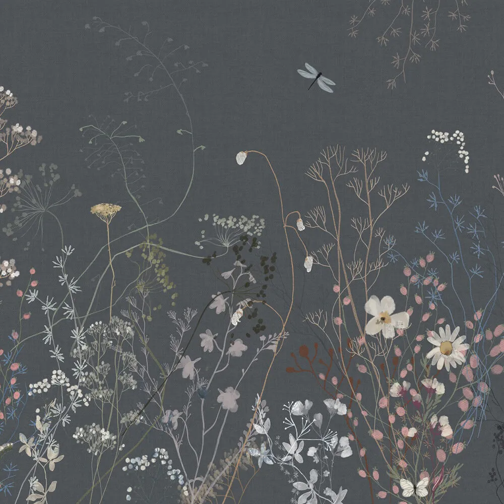 Studijo Wallart - Wallpaper Flower fields 3D Model