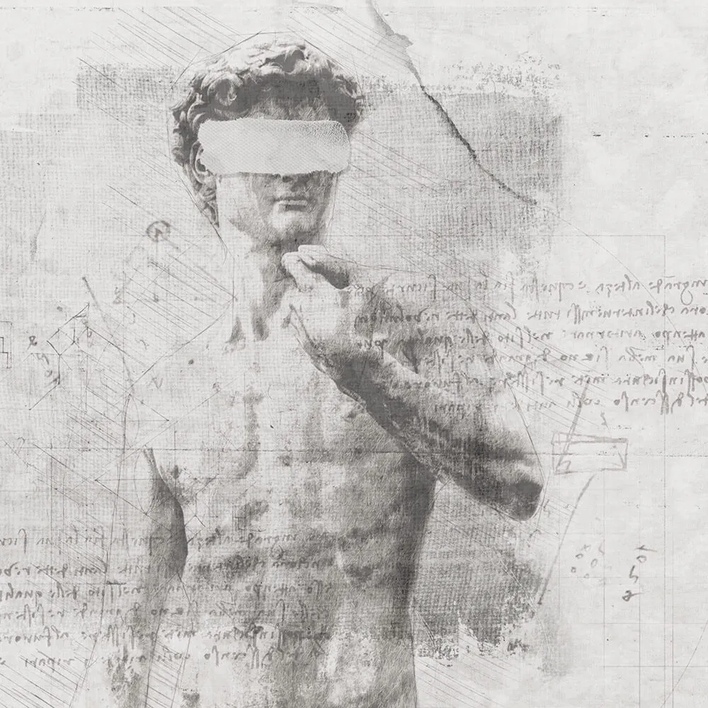 Studijo Wallart - Wallpaper Miki head 3D Model