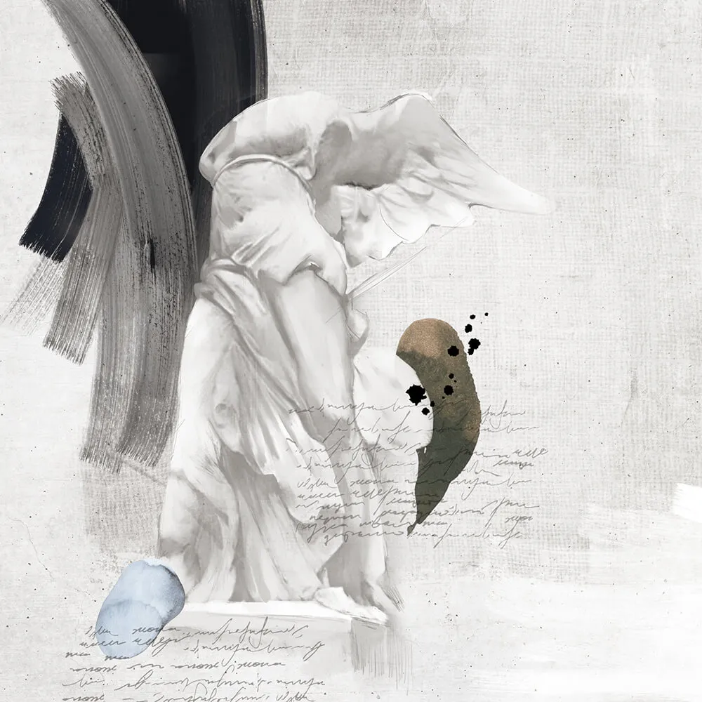 Studijo Wallart - Wallpaper Nike – abstract 3D Model