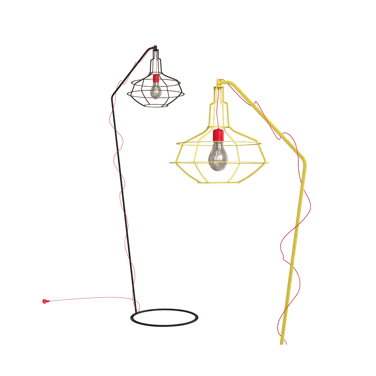 Studio beam - Floor lamp Elmo 3D Model