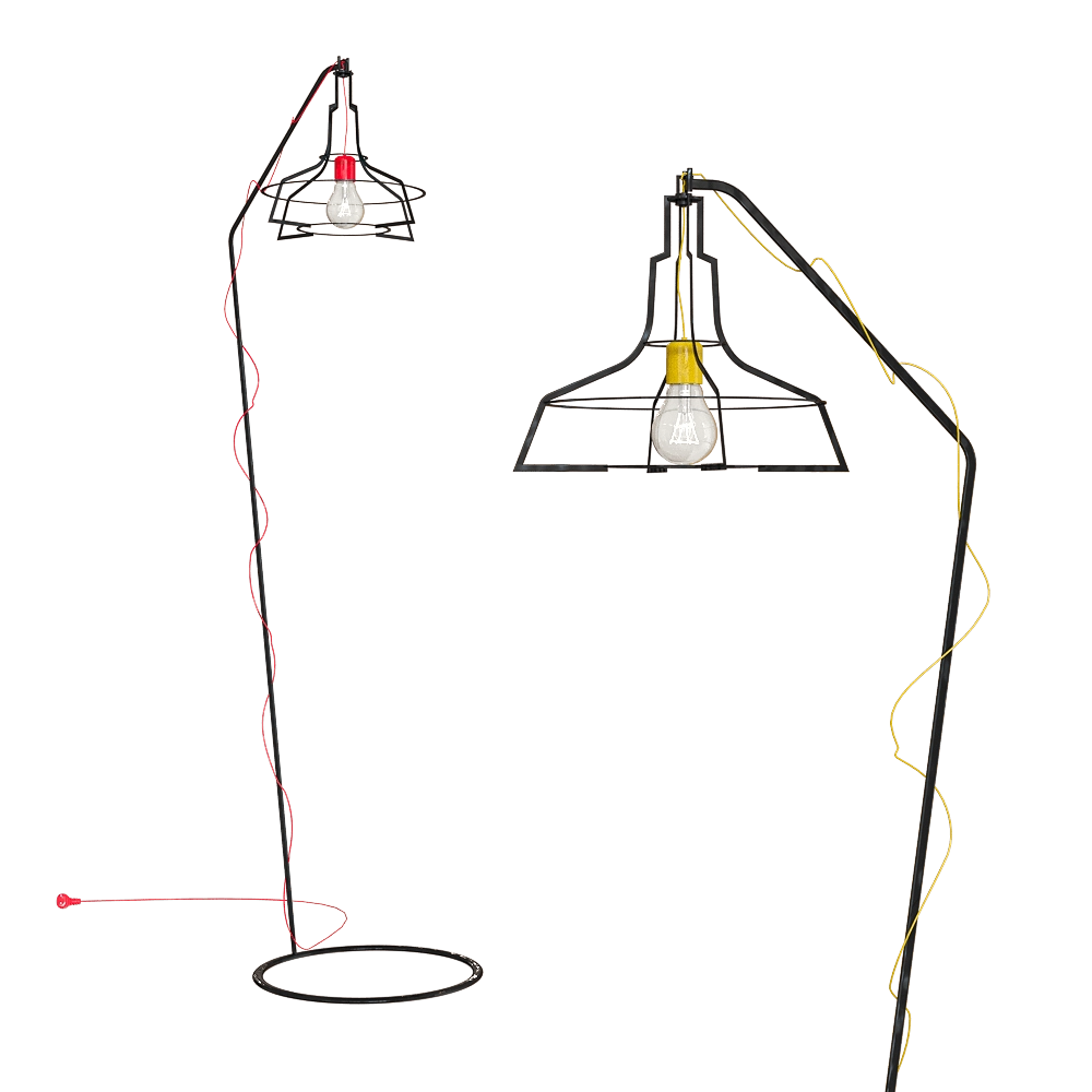 Studio beam - Floor Lamp Floyd 3D Model
