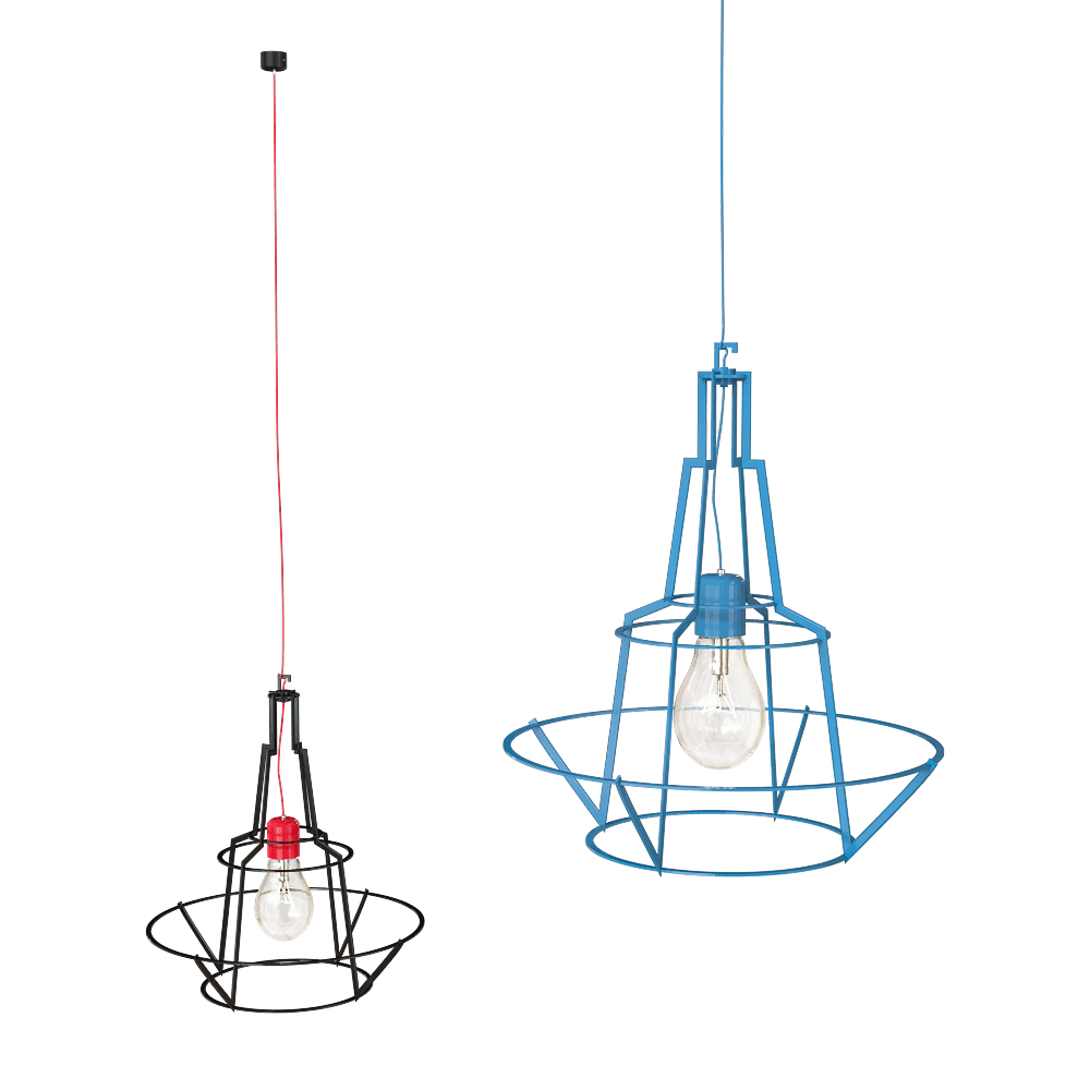 Studio beam - Pendant lamp Billy Bob 3D Model
