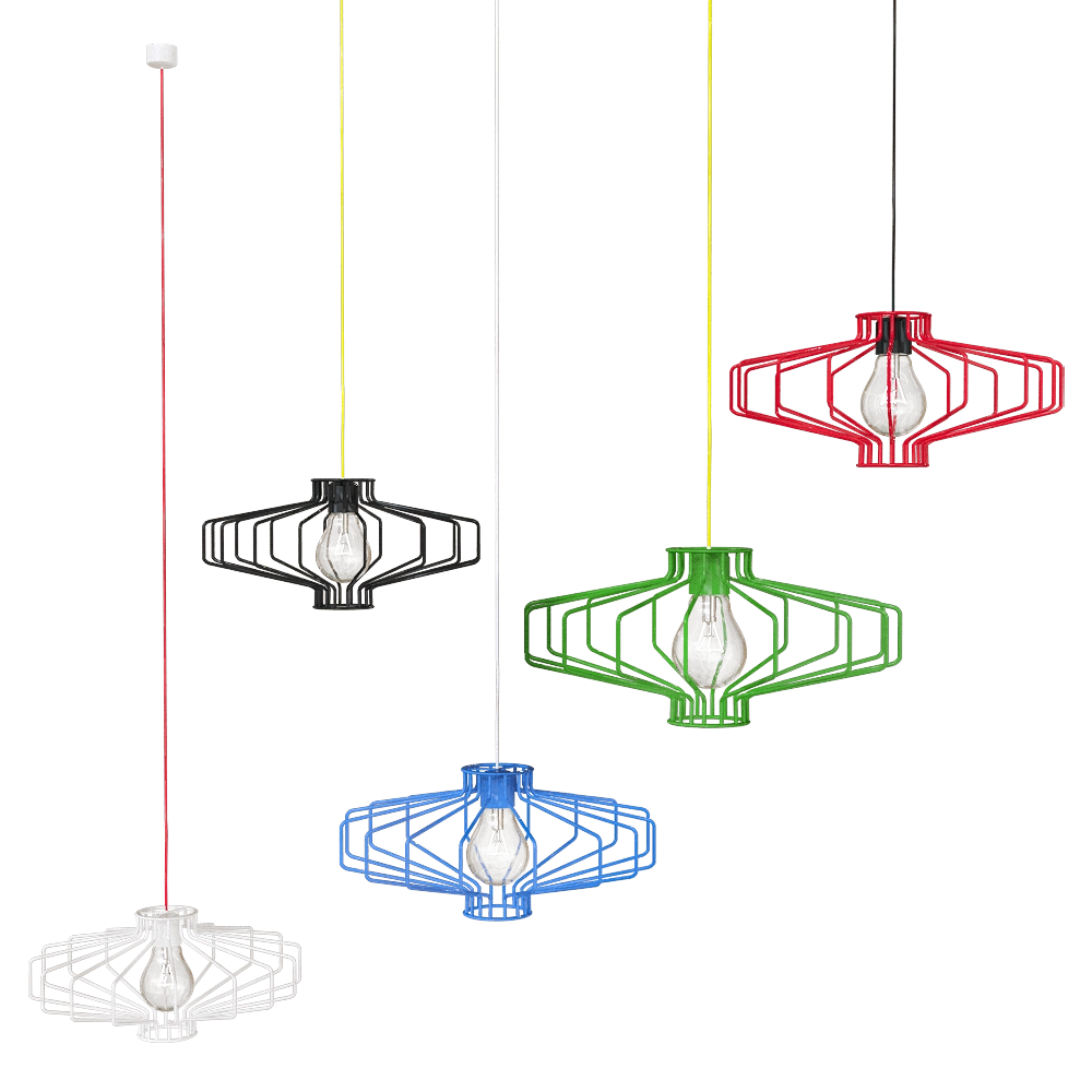 Studio beam - Pendant lamp Diamond 3D Model