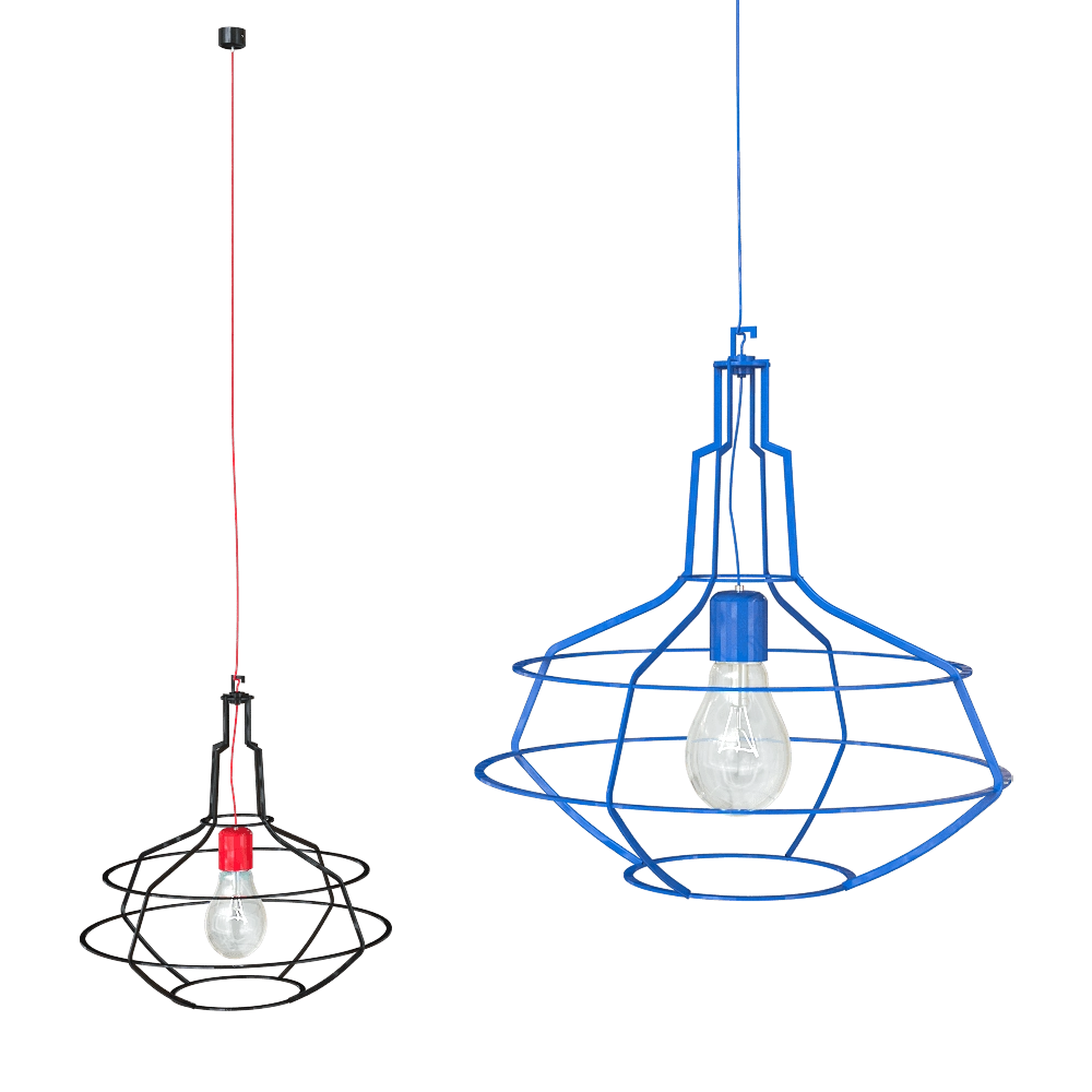Studio beam - Pendant lamp Elmo 3D Model