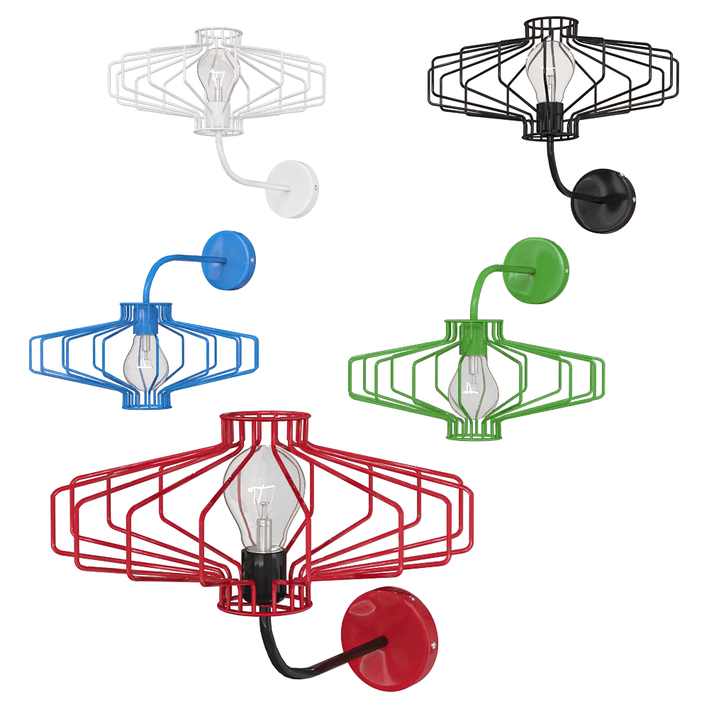 Studio beam - Wall lamp Diamond 3D Model