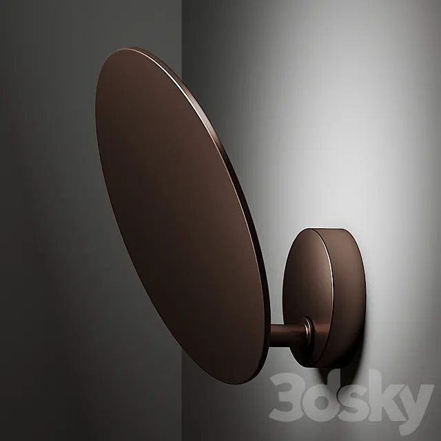 Studio Design Puzzle Round Wall Sconce 3DModel