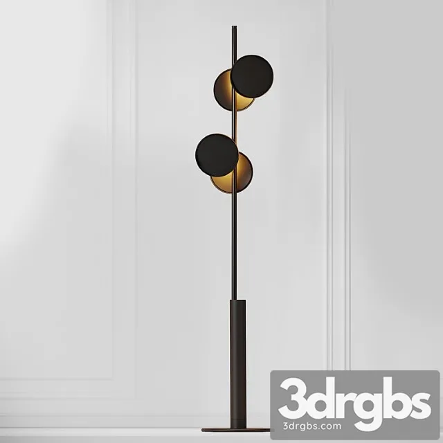 Studio truly truly x rakumba – typography floor lamp 3D Model Download