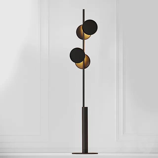 Studio Truly Truly X Rakumba - Typography Floor Lamp 3D Model