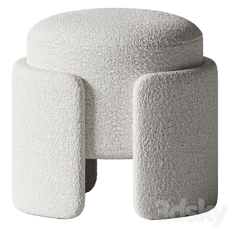 STUDIOPARISIEN A Ottoman 3D Model Free