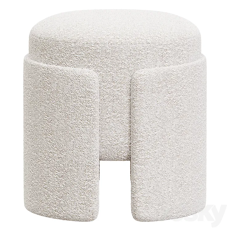 STUDIOPARISIEN A Ottoman 3D Model Free