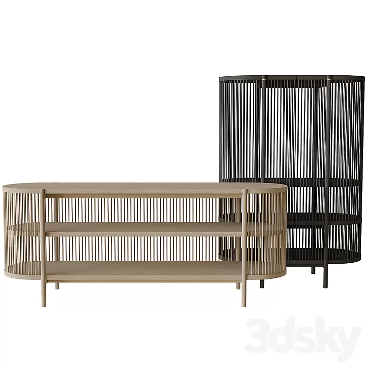 Studiotwentyseve Sideboard Cabinet 3D Model Free