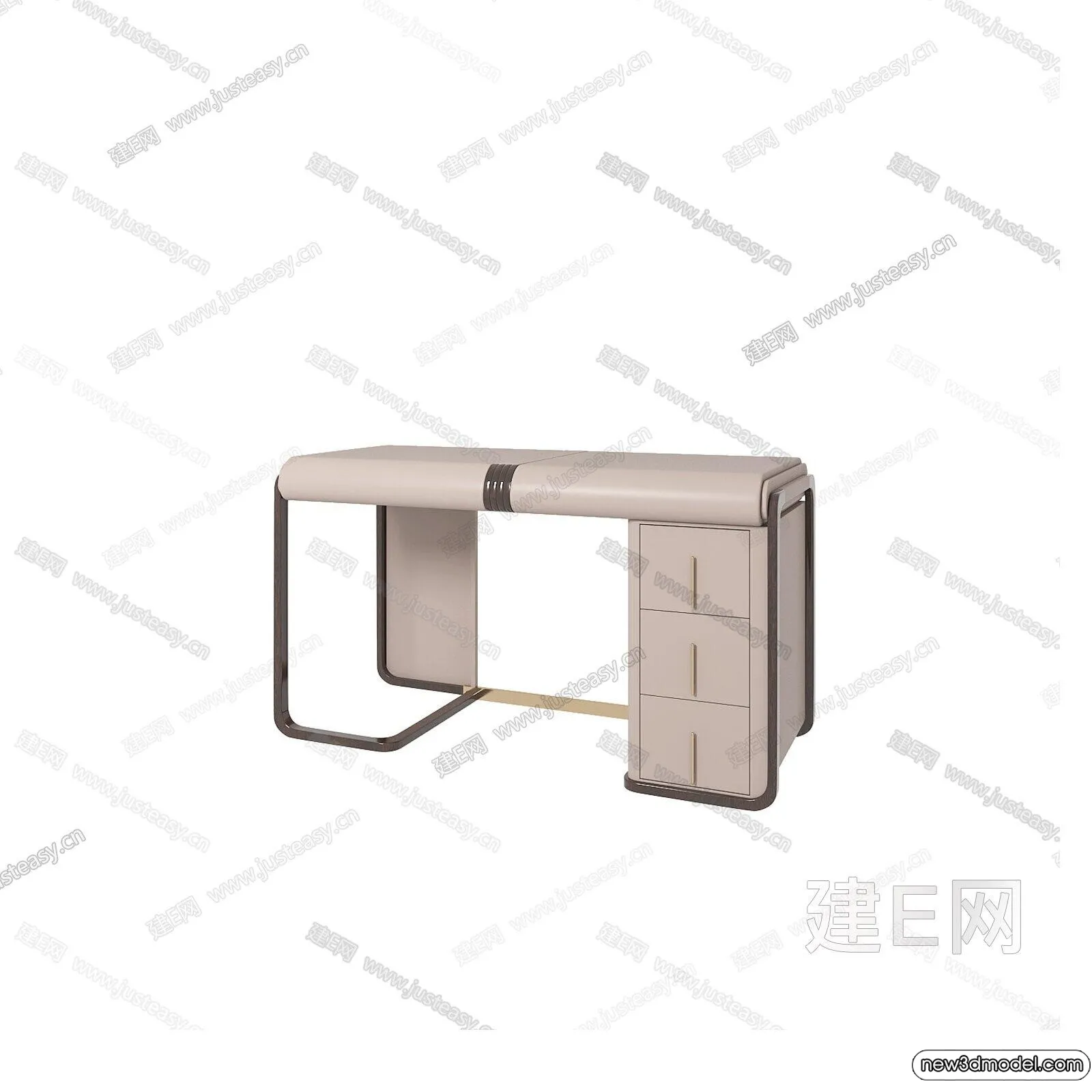 Study and Work Space - 3D Models - 3D Interior Scene - 173